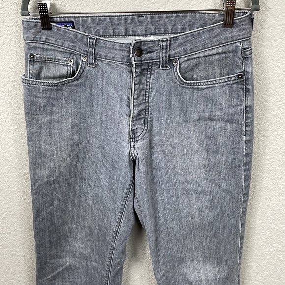 Patagonia Jeans Organic Cotton Gray Tapered Straight Button Fly Mens Sz 32 - Picture 3 of 12